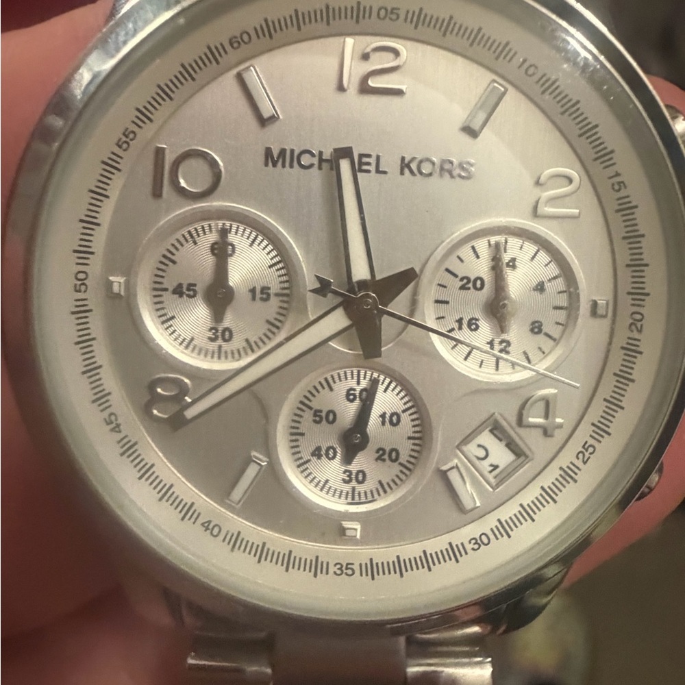 Michael Kors Stainless Steel Watch Back